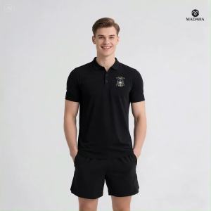 Madaha Polo shirt Dry Fit Kaos Kerah Jersey Olahraga Perbakin One Shot One Kill
