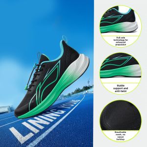 LI-NING KIDS | Ultra-light Youth Running Shoes Shock Absorption