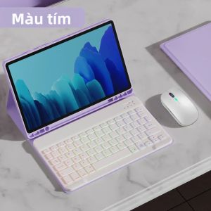 Ốp Bàn Phím Samsung Galaxy Tab A11+ A11 Plus 11 Inch SM-X230 SM-X235 SM-X236B Magic Keyboard Case - Vỏ Máy Tính Bảng Bằng Da PU Funda Có Khả Năng Chống Sốc Chống Rơi