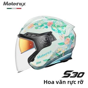 MOTORAX | Mũ Bảo Hiểm Mô Tô 3/4 Che Phủ