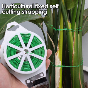 Garden Flexible Binding Wire Twine Fixed Climbing Plants Line Creeper Vegetable Stabilization Cane Tie Gardening Accesorries