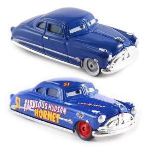 Pixar Cars 2 Cars 3 Lightning McQueen Doc Hudson Storm Jackson Model Toy Anime Figure Racing 1:55 Die Cast Alloy Child Gifts