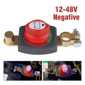 New 12-48V Battery Disconnect Switch Waterproof Heavy-Duty Marine For Car/Rv/Boat On/Off 275A Top Post Battery Disconnect Switch