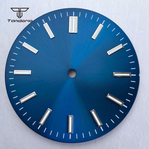 Tandorio | 40mm Mens Watch Case+Bracelet Clear Back For PRX Model Parts Sapphire Glass with Dial Set Fit NH35 NH36 NH38 NH70 NH72 Movt