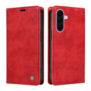szhaiyu | Leather Magnetic Flip Case for Samsung Galaxy A17 A27 A37 A57 A56 A36 A26 A16 A55 A35 A25 A15 A54 Wallet Card Holder Cover