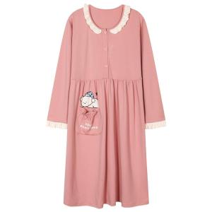 Bộ đồ ngủ MiiOW cho nữ làm  vải cotton mềm mại thoáng khí có đệm ngực
