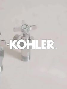 Kohler | Brass Cold and Hot Water Compatible Angle Valve 4 inch