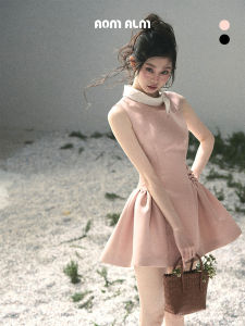 SHAOYEYAN | Satin French Rich Girl Style Miu-like Spring Dress