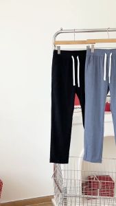 Quần baggy lưng thun nam BAMIHOME baggy nam nhung tổ ong QBG02