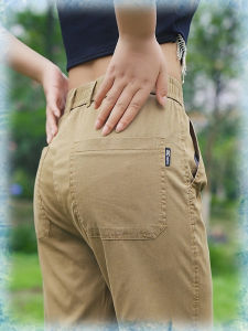 Quần Ống Đứng Rộng Rãi Bằng Lụa Tencel Cho Nam Mùa Hè 2025 Quần Dài Thường Ngày Mỏng Thoáng Khí Quần Dài Thẳng Chống Nhăn