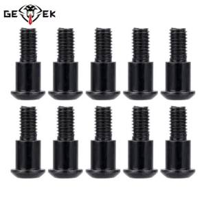 10Pcs M3x4x10mm Hex Buttonhead Incision Kingpin Shoulder Screws for Axial SCX10 AR44 AR45 Capra F9 Portal Axle Upgrade Parts