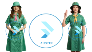 LAM AF2026 Camping Attire Scouting Uniform School Uniform Laging Handa for Kinder up to Senior High Students Girl