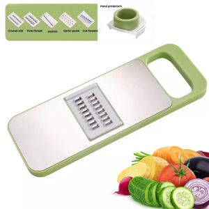 Multi-Functional Stainless Steel Wire Cutter Household Kitchen Vegetable Cutter Wire Cucumber Potato Wire Grater Chopper