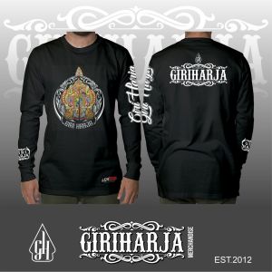 Kaos Gugunungan Wayang / kaos wayang golek Giri Harja / Kaos wayang golek sunda / kaos tangan panjang