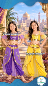 Baby Fourths Couture United Nation Ms India Book Character Jasmine Terno Costume for National Attire for UN Events for Kids.