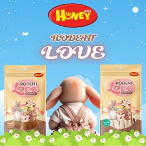 ขนมลับฟันจากธรรมชาติ สำหรับสัตว์เล็ก RODEN LOVE by HONEY PETZ