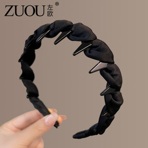 ZUOOU | Elevated Headtop Teethed Hair Band Summer