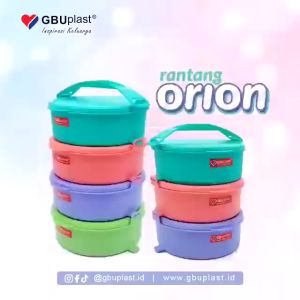 GBU PLAST RANTANG ORION SUSUN LUNCHBOX TEMPAT BEKAL MAKAN SERBAGUNA