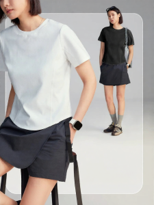 Deconstructed Slimming Short Sleeve T-Shirt