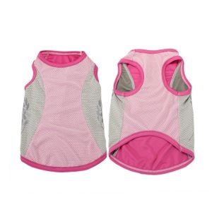 Cooling Vest Pet Clothes for Small to Medium Dogs like Corgi And Golden Retriever Comfortable Breathable Polyester Dog Sweater