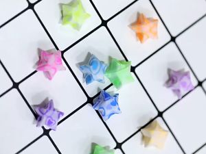 กระดาษพับดาวสีพาสเทล ร้านไทย SiamGift 540-560 แผ่น