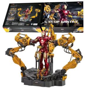 Mô Hình Đồ Chơi ZD Toys Iron Man MK4 Tỷ Lệ 1/10 Mô Hình Tony Stark Mặc Đồ Bảo Hộ Đồ Chơi Sưu Tầm Dành Cho Độ Tuổi 14+ Chủ Đề Phim Ảnh & Truyền Hình