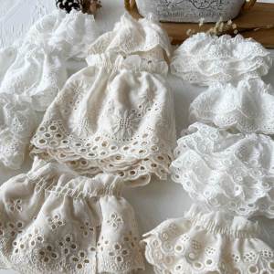 Besee | Lace Cuff White Cotton Base Layer