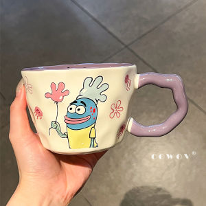 Cốc Gốm Hình SpongeBob SquarePants Dễ Thương