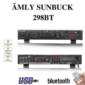 Âmly bluetooth amly bluetooth karaoke Sunbuck 298BT công suất cực lớn chơi nhạc cực hayBẢO HÀNH UY TÍN