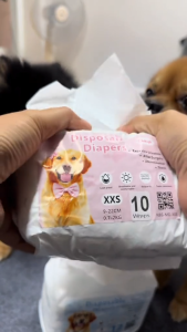 Evercharm ผ้าอ้อมสุนัข แบบใช้แล้วทิ้ง แพมเพิสหมา โอบิสุนัขตัวผู้ ผ้าอ้อมสุนัข โอบิสุนัขเพศผู้ แพมเพิสสุนัขตัวผู้ แพมเพิสสุนัขเพศเมีย ผ้าอ้อมหมา ผ้าอนามัยสุนัข ชุดอุปกรณ์สำหรับสัตว์เลี้ยง