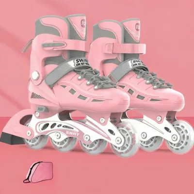 LIWAN | Adjustable Unisex Single Flash Roller Skates