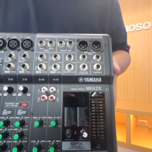 (ของแท้) Yamaha MG12X มิกเซอร์อนาล็อก 12 ช่อง เสียบไมค์ได้ 6 ช่อง 1 Aux ใช้งานง่าย AT Prosound
