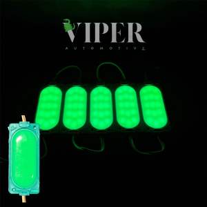 Lampu LED Modul Plasma Lebar 15 Chip Led 12 Volt dan 24 Volt Lampu Variasi Tempel WaterProof 15 Titik LED Lampu Led Kolong Lampu Dekorasi Motor Mobil Truk Universal