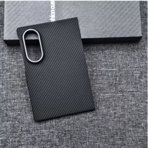 Kevlar 600D Carbon Aramid Grain Pattern PC Front Bezel Guard for Samsung Galaxy Z Fold 8Ultra 8 Rim Tough Shell Protection Cover