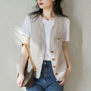 Shalldoer | V-Neck Thin Summer Vest for Women