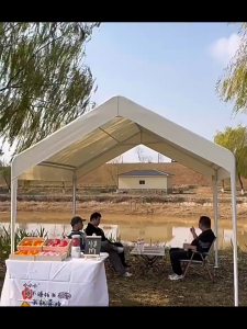 Portable Sunshade Canopy Tent with UV Protection and Strong Wind Resistance for Outdoor Events and Camping