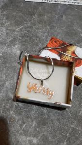 Kalung Nama - Zedd Jewelry: Warna Silver dan Emas Tahan Lama Anti Karat - Cantik Berkualitas Cocok Untuk Kado Hadiah - Janett Necklace: Titanium 18K Gold Plated - COD Bayar Di Tempat