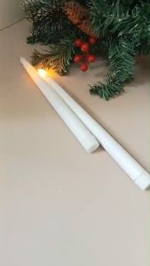 เทียนแท่ง LED เทียนเกลียว เทียนเรียว ใส่ถ่านAA/ AAA รุ่น 3817 4124 4125