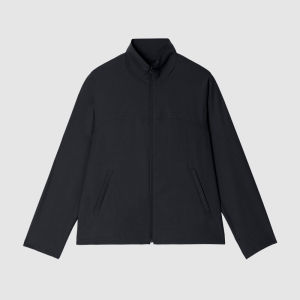 ICICLE | Lightweight Silk Wool Blended Color-woven Wind Breaker Jacket