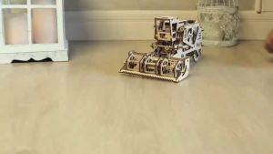 Đồ chơi lắp ráp gỗ 3D Mô hình Cơ động học Máy gặt Đập - Combine