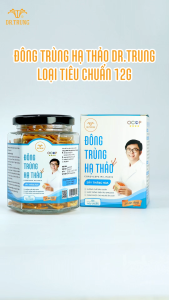 Đông trùng hạ thảo sấy thăng hoa Dr. Trung Loại Tiêu Chuẩn 12g - Nấm dược liệu cao cấp bồi bổ cơ thể.
