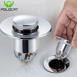 Polocat Wash Basin Leaking Plug Bounce Core Drainer Tube Wash Basin Basin Pool Accessories Filter Press Type Universal