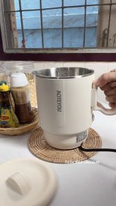 ALLTOU Foldable Electric Kettle 4-Min Rapid Boiling Travel & Portable Kettle No Stick Multi Electric Cooker 水壶 800ML (Free Adapter)