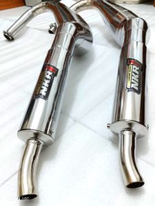 Knalpot rx king rx spesial kolong cobra chrome Original Produk