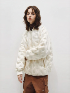 FPA | Áo Bomber Quilted Dày Nhẹ 90% Lông Vịt Trắng