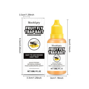 Fruit Fly Trap Bait Sorbitol Formula Effective Capturing Fruit Flies Ideal for Restaurant Kitchen and Home Use Insect Trap