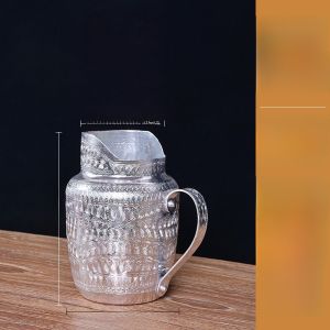 Bát Bạc Pha Lê Đông Nam Á Bát Bạc Pha Lê Thái Lan Bát Tráng Men Bạc Đựng Kem Bát Đựng Thức Uống Lạnh Bát Đựng Đồ Ăn