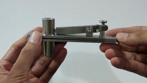 Engsel Pivot Atas Bawah Set Engsel Pintu Ayun Stainless Steel Tanam Lantai Pintu Kayu Putar Rumah Swing