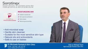 Xà bông làm sach da Dr Michaels Moisturising Bar 100g ( Australia )