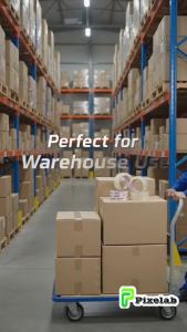Arrow Clear OPP Packing Tape 48mm×90Y Strong Adhesive Transparent Carton Sealing Tape (1 Roll/6 pcs)